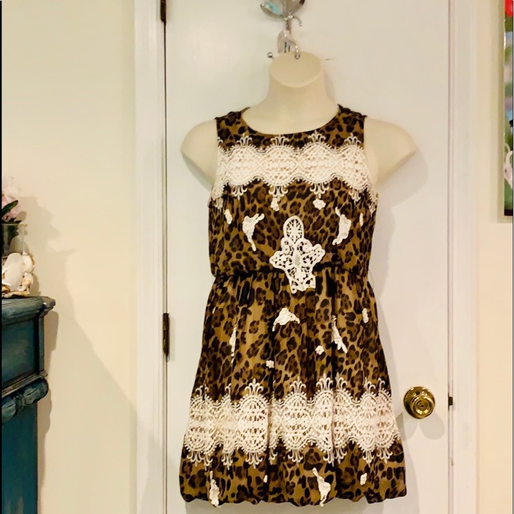 Dolce & Gabbana leopard print dress